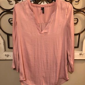 Pink Silky Blouse